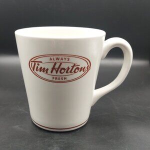 2013 Rare Tim Hortons Always Fresh Ceramic Coffee Mug Steelite England EUC